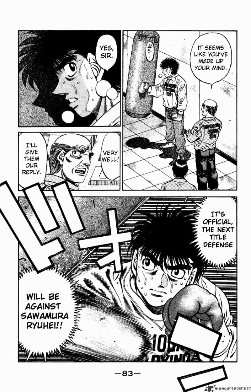 Hajime no Ippo: Fighting Spirit, Chapter 467 image 05